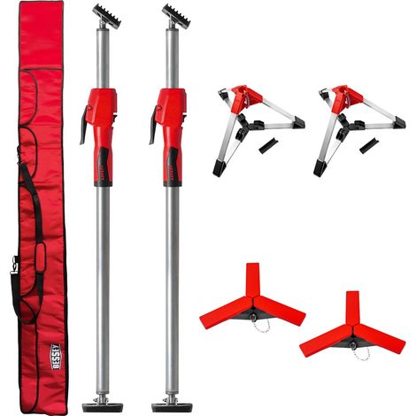 Bessey soffitto e montaggio puntello STE250-SET-DS (2x STE250/2x STE-BS/2x STE-DS/1x STE-BAG)