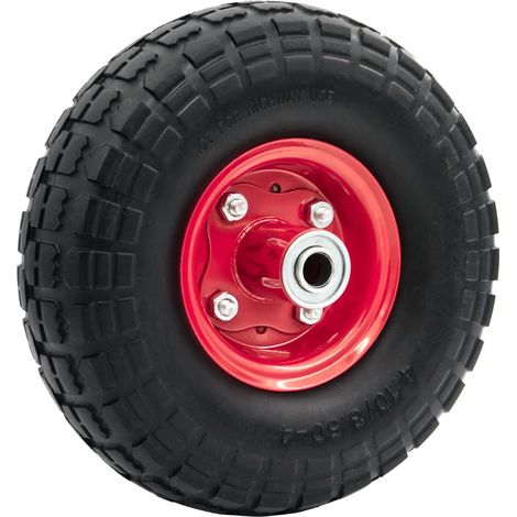 STI Ruota Piena Antiforatura per Carrello Porta Pacchi porta casse diametro 4.10/3.50-4 260x85