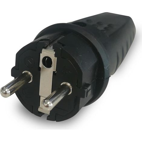 CLAVIJA AEREA INDUST.16A.GOMA NEGRA IP44