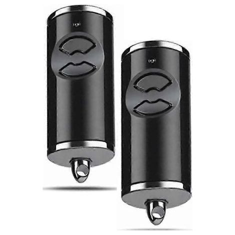 Lot de 2 télécommandes portables pour porte de garage, fréquence 868,3 MHz. (1/3)