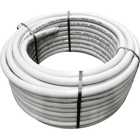 Tubo multistrato Mixal ø20 x 2 mm con guaina isolante da 6 mm grigio (prezzo al metro - minimo acquistabile 50 metri)