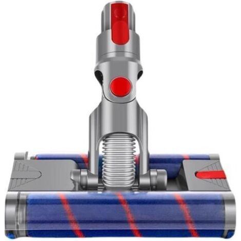 Replacement vacuum cleaner head compatible with Dyson V7, V8, V10, V11 motors, with soft roller and double roller brush.--DTEKGAZ
