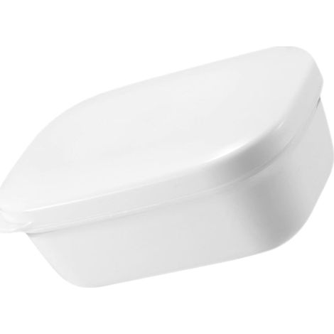 Porte-savon étanche avec couvercle, plateau de douche portable pour savon (1/5)