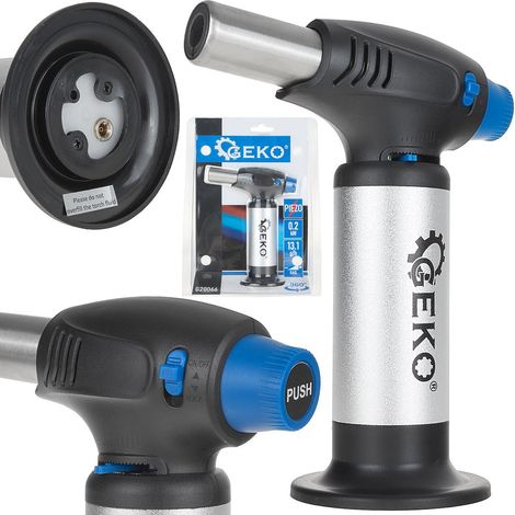 Quemador De Gas Piezo 360 Grados Con Depósito Portátil Profesional (1/5)