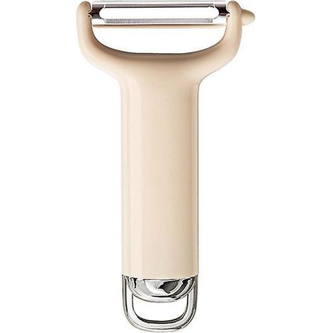 plucheur Fruits Et Lgumes En Avec Lame Mobile, Acier Inoxydable - Couleur Beige (1/5)