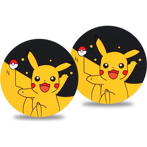Support Pour Gobelet De Voiture - En Caoutchouc Absorbant - Compatible Universel - Design Dessin Animé - Lot De 1 (1/5)