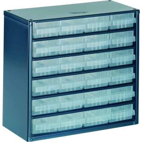 Raaco 137546 624-01 Metal Cabinet 24 Drawer RAA137546