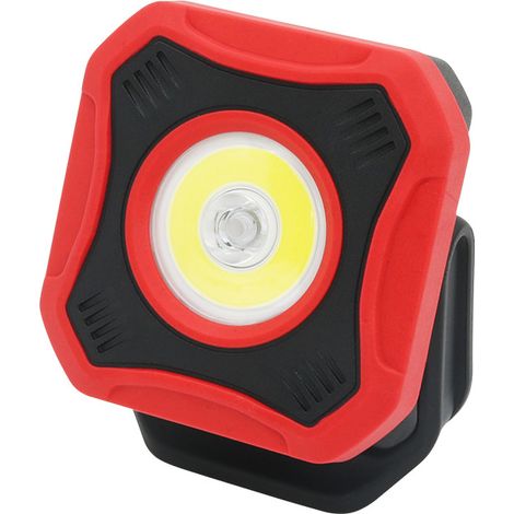 Lampe de travail LED, 1000 lumens, super lumineuse, lampe d'inspection, lampe d'inspection, 4 modes d'éclairage avec base magnétique et rotation à 180 °, pour garage, atelier, camping (1/5)