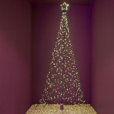 Micro-LED Baum H320xD100cm 8 Funktionen Twinkle Effekt