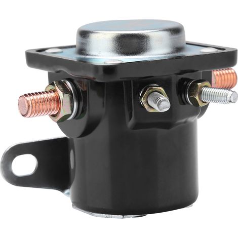12V DC 4-poliges Anlasserrelais für LKW und PKW, Hochleistungs-Ersatzschalter kompatibel mit Ford, Hochleistungs-Magnetventil, Kfz-Ersatzteil. (1/5)