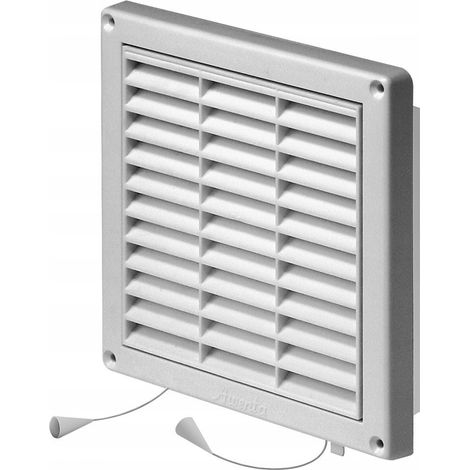 Griglia di ventilazione Awenta t43a PVC regolabile 140x140 mm (1/3)