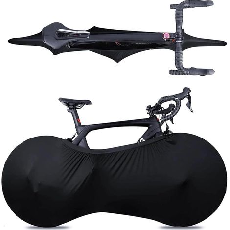 Housse de vélo, anti-poussière, housse de rangement pour vélo, résistante aux intempéries, lavable, imperméable, convient aux VTT et aux vélos de route (1/5)