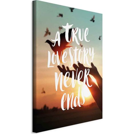 Imagen - Una verdadera historia de amor nunca termina (1 pieza) vertical (1/5)