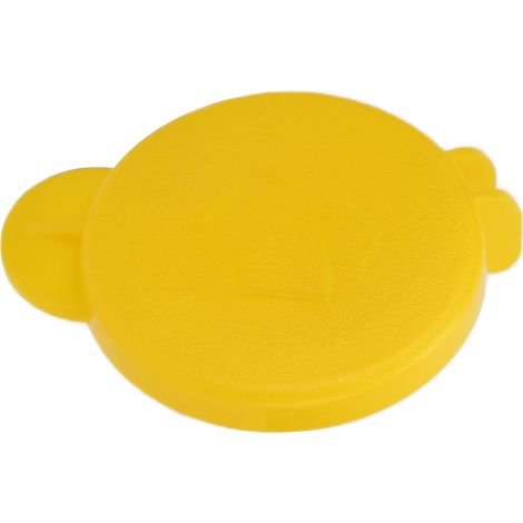 Bouchon réservoir liquide lave-glace pare-brise compatible Ford Fusion 2002-2012, couvercle de remplacement en plastique, pièce auto durable, capuchon d'origine, accessoire entretien véhicule. (1/5)