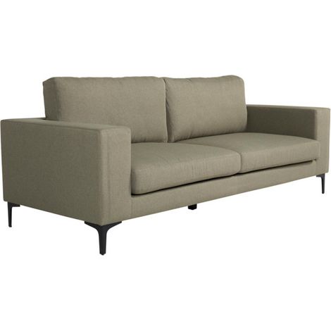 Canapé 3 Places en Tissu "Bolero" 215cm Vert (1/5)