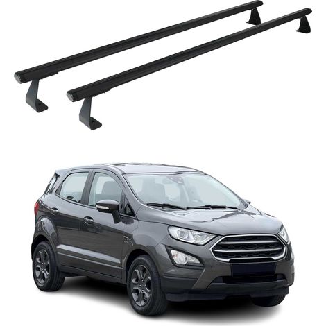 OMAC Barres de toit Heavy Duty compatibles avec Honda CR-V V 2017-2022 – 2 barres – Aluminium Noir (1/4)