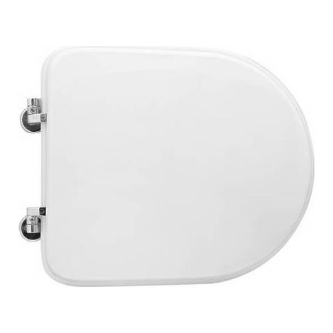 SIÈGE DE WC POUR CUVETTE GSI DAFNE FORMA 7 Dimensions : Blanc - Charnières à anneaux