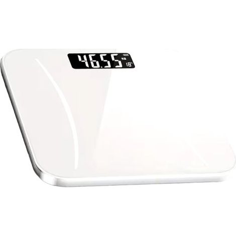 Waage - Digitale Bluetooth Smart Waage - Wiederaufladbar - Gewichtsanzeige per App - Umschaltung zwischen kg/lb - Max. 180 kg (400 lb). (1/5)