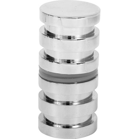 Zinklegierung Bad Türgriff Eingebauter Knauf Für Glas Und Dusch Türen Robuster Eleganter Türbeschlag Für Schränke Und Badezimmer Modernes Design Vielseitig Einsetzbar (1/5)