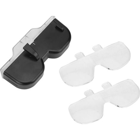 Loupe frontale professionnelle rechargeable avec éclairage LED 4,5x pour la lecture et la correction (1/5)