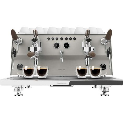 Cecotec Cafetera Express Barista Baristeo Gastro. Bomba Rotatoria 9 Bares, Caldera 10.5L, Sistema E61, Control Pid (1/5)