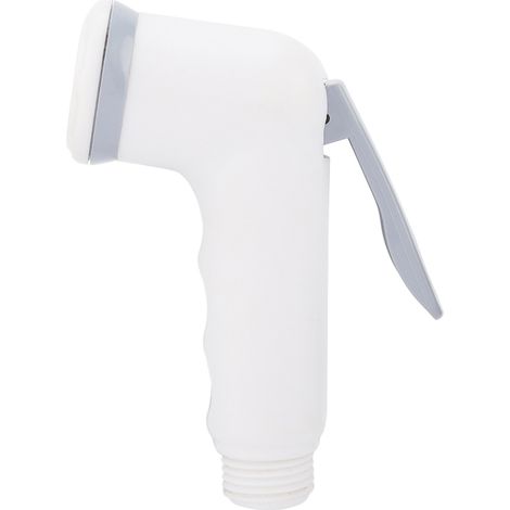 Pommeau de douchette bidet blanc et noir, pommeau de douchette portable pour toilettes et nettoyage de voiture (1/5)