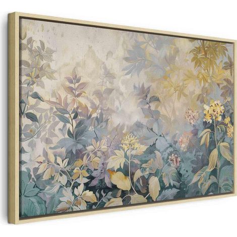 Tableau décoratif artgeist motif prairie fleurs 90x60 cm