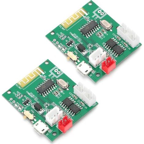 Module Amplificateur Bluetooth - TBEST - 5W + 5W - Bluetooth 5.0 - Sans fil - Compatible USB (1/4)
