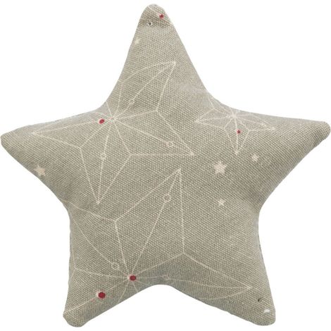 Coussin étoile noël à la catnip 10 cm x 3 cm jouet pour chat - Trixie (1/2)