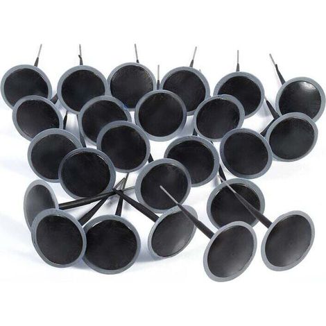 24pcs réparation de crevaison de pneu tubeless automatique filaire 4,5 mm patch de prise de champignon-DOU (1/4)