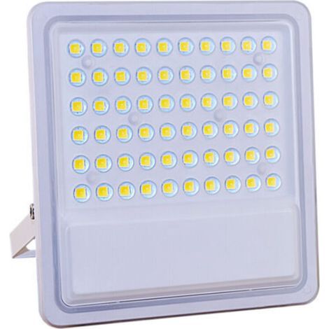Projecteur LED Extérieur 50W, 5000LM Éclairage de Sécurité Extérieur, IP67 Imperméable Spot LED Extérieur Blanc Froid 6500K Pour Patio, Jardin, Garage, Terrasse, Square, Usine, Entrée, Cour (1/4)