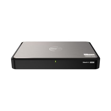 QNAP HS-264 NAS con torre y LAN cableada, Negro