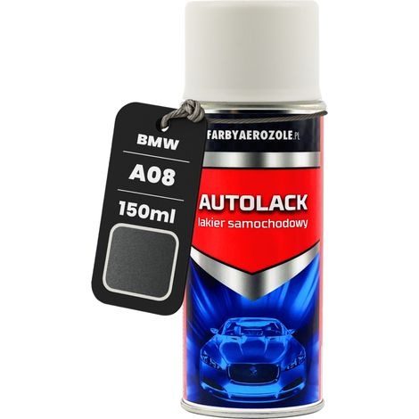 Vernice spray per auto BMW A08 grigio argento (grigio metallizzato) 150 ml (1/5)