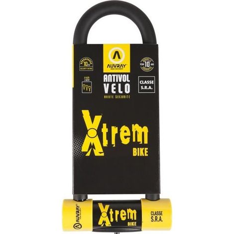 Antivol en U Auvray U-xtrem 80 x 250 mm, diamètre de la goupille 16 mm (1/4)