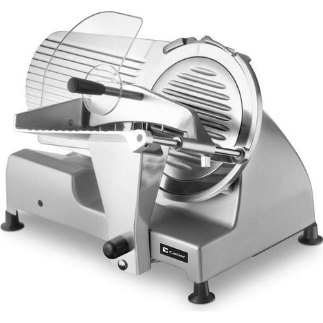 Affettatrice elettrica CATLER FS 9010 - Prosciutto crudo - Formaggio a pasta dura - Lama 195/220 mm - Corpo in metallo robusto (1/5)
