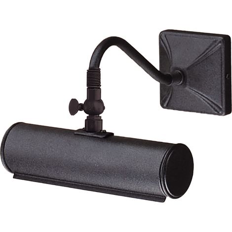 Applique Classica Picture Light Acciaio Nero 1 Luce E14