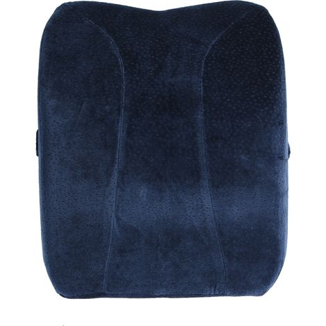 Coussin de soutien lombaire en mousse à mémoire de forme épaisse, coussin de voiture à mémoire de forme à rebond lent, coussin de soutien lombaire pour chaise de bureau (1/5)