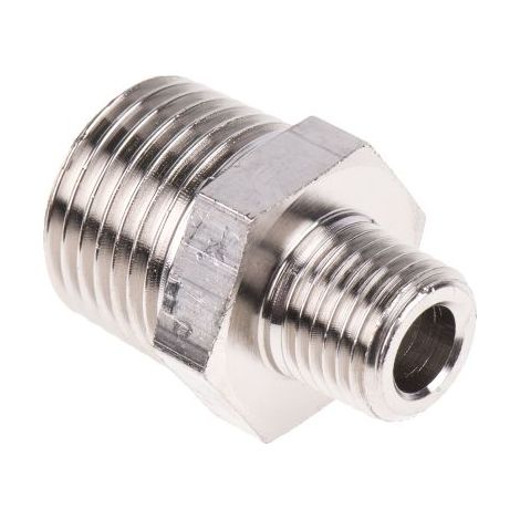 Adaptateur droit fileté Legris LF3000 vers R 1/2 Mâle R 1/4 Mâle ( Prix pour Paquet de 5 )