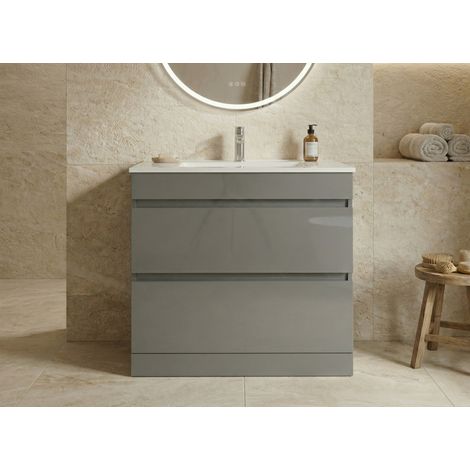 armoire de rangement cm rangement pour salle de bain, design moderne, installation facile, résistant à l'humidité, finition de haute qualité (1/5)
