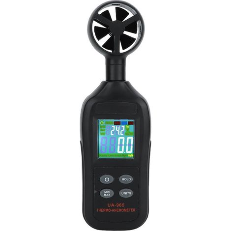 Das digitale Anemometer UA965 misst den Luftstrom (1/4)