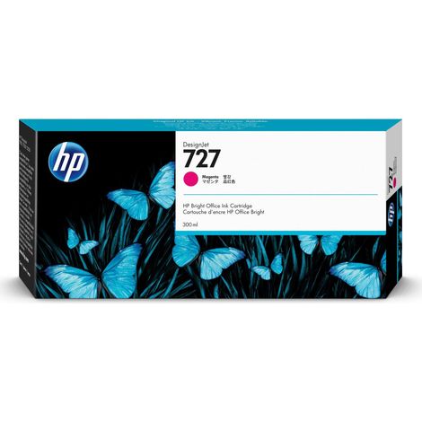 HP 727 300 ml Magenta DesignJet Ink Cartridge Cartuccia d'Inchiostro 1 pz Originale (1/4)