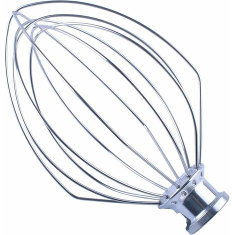 Fouet à Fil K5AWW Compatible avec KitchenAid 15.5cm Véritable Professionnel Bowl Lift Stand Mélangeur 5QT Remplacer WPW10731415 (1/5)