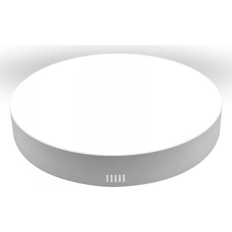 Plafoniera Pannello Led CCT Rotondo D300X38mm 48W 6000LM Montaggio a Plafone