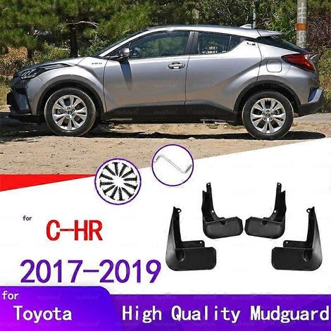 Schmutzfänger für Toyota C-HR 2017, 2018, 2019, CHR, C HR AX10, Spritzschutz, Kotflügel, Autozubehör – schwarz