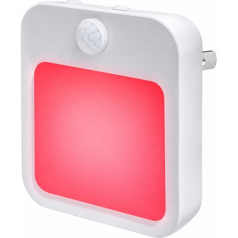 Veilleuse LED à brancher prise US variateur continu lumière rouge 0,6W réf 0763 12 × 13 × 12 cm 60 g – Livraison gratuite