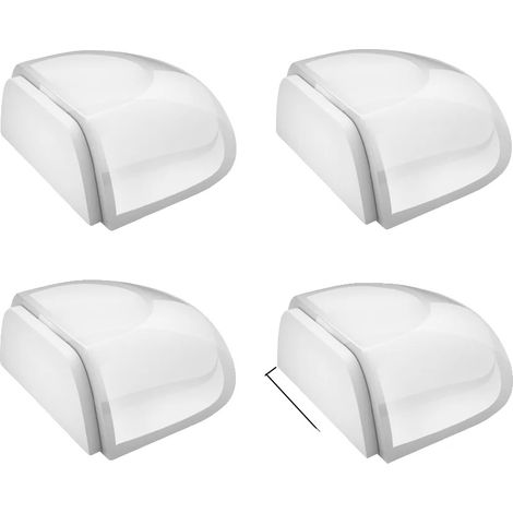 Türstopper, Geräuschresistent, Selbstklebendes Design, 4pc (1/2)