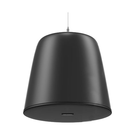 Hikvision DS-QAZ0510G1 Passiver Hängelautsprecher 10 W schwarzes Gehäuse rahmenloses Design 100 V/70 V/8 Ω
