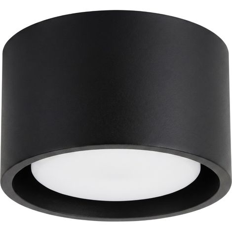 Deckenleuchten MODO schwarz 1xGx53 10cm Aluminium Sollux (1/5)