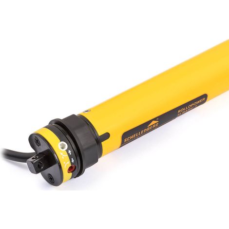 Schellenberg Rohrmotor Basic Mini, 3 Nm, Rollopower, Rolladenmotor für 40 mm Welle