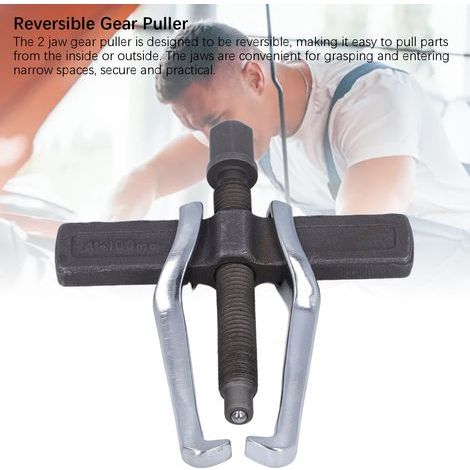 TIKATARER Épouleur de Roulement, 4 Pouces / 100 Mm, Outil de Tireur D'épaulement en Acier CRV avec Poutre et Tige de Vis, Extracteur de Roulement pour L'automobile et la Réparation de (1/5)